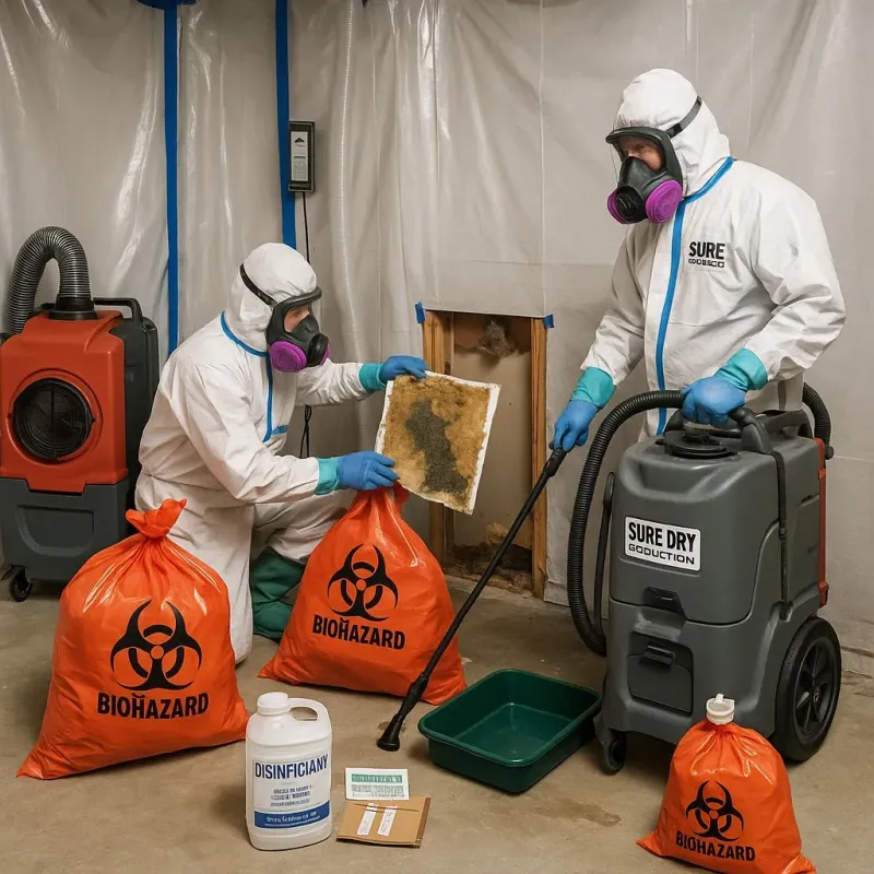 Contaminated Water Handling Protocols process in Reedsville, WI