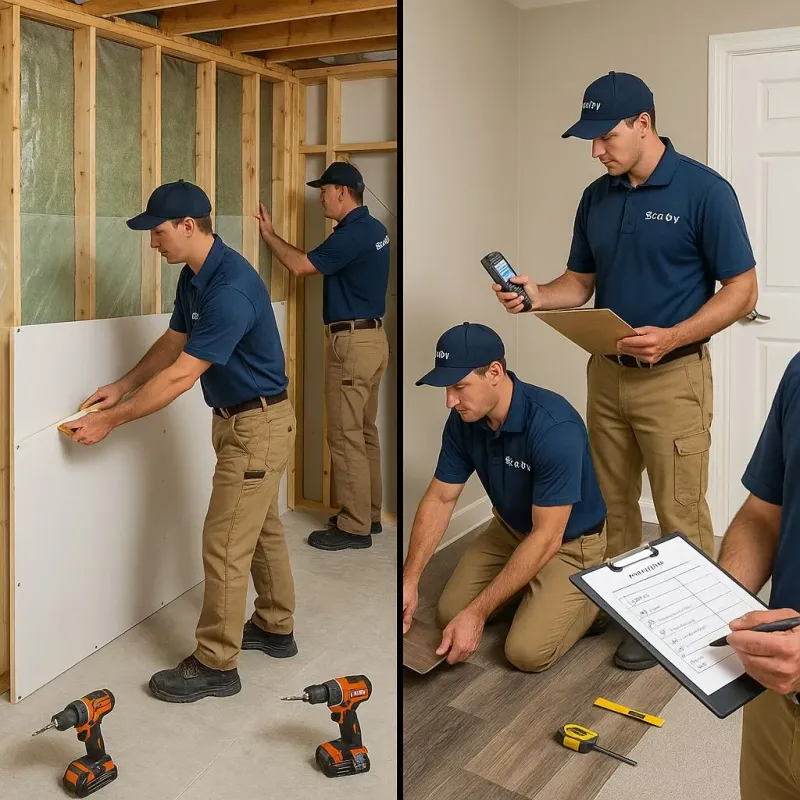 Repairs and Reconstruction process in Reedsville, WI