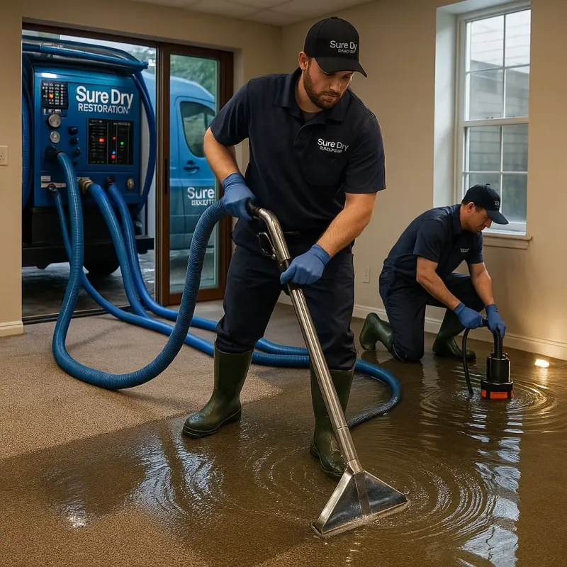 Water Extraction and Removal process in Reedsville, WI